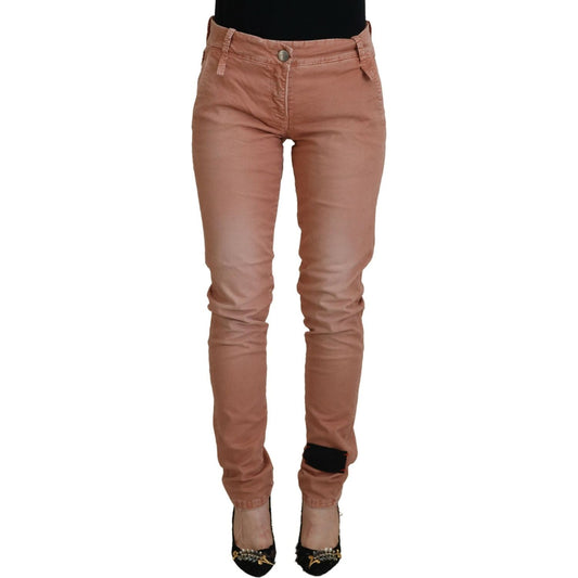 Chic Slim Fit Cotton Stretch Pants