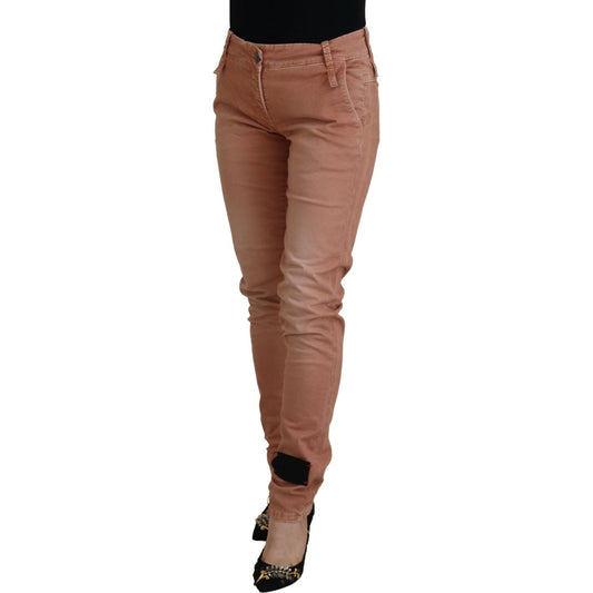 Chic Slim Fit Cotton Stretch Pants