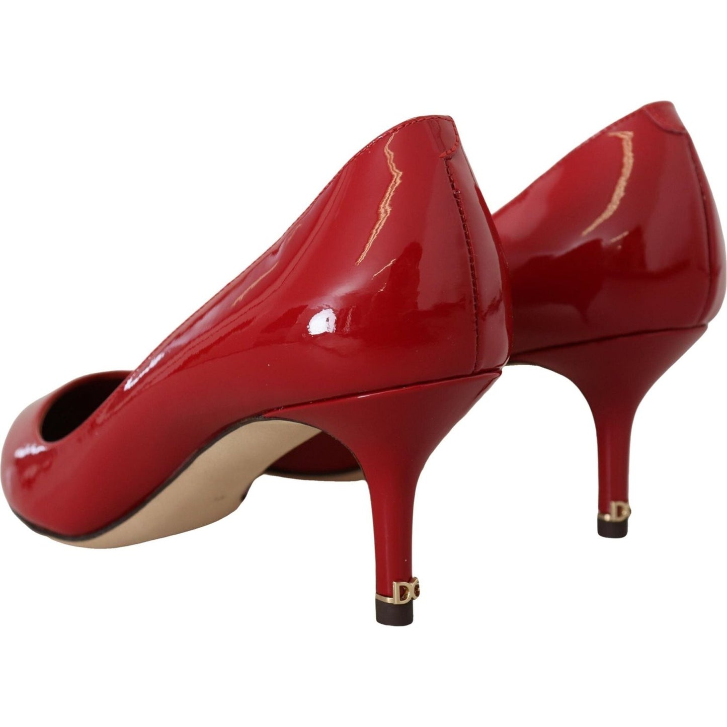 Dolce & Gabbana Exquisite Red Patent Leather Pumps Dolce & Gabbana