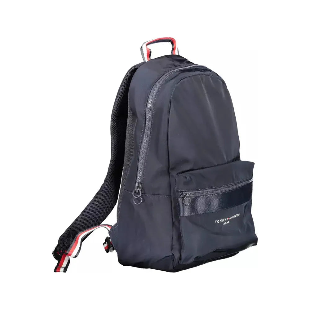 Tommy Hilfiger Blue Polyester Men Backpack Tommy Hilfiger