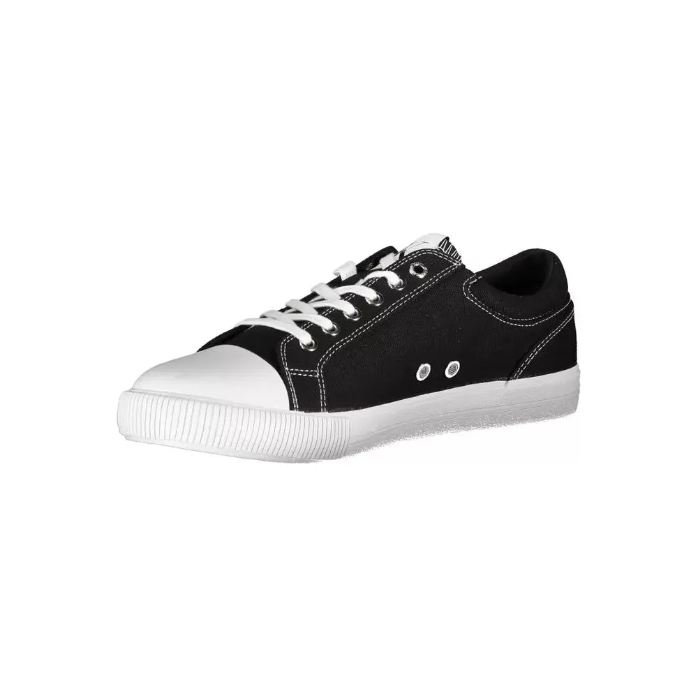 Calvin Klein Black Cotton Men Sneaker Calvin Klein