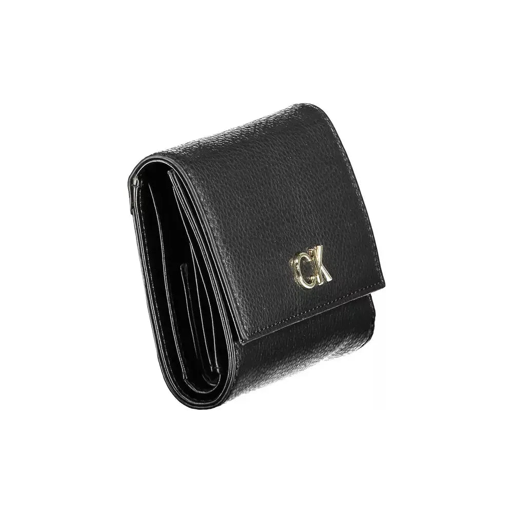 Calvin Klein Black Polyethylene Women Wallet Calvin Klein