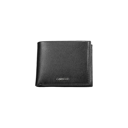 Calvin Klein Black Polyester Men Wallet Calvin Klein