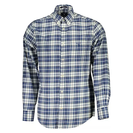 Gant White Cotton Men Shirt Gant