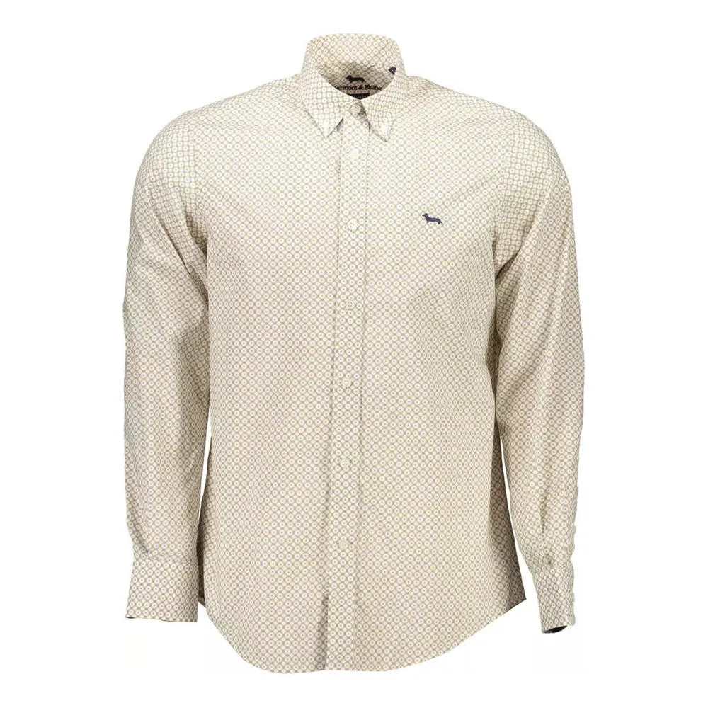 Harmont & Blaine White Cotton Men Shirt Harmont & Blaine