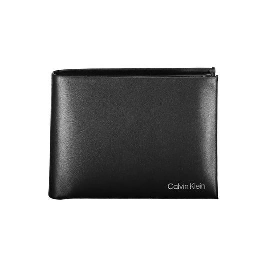 Calvin Klein Black Leather Men Wallet Calvin Klein