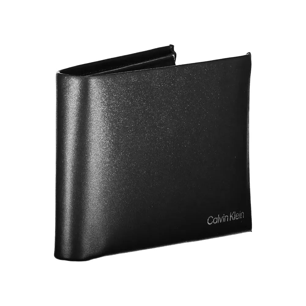 Calvin Klein Black Leather Men Wallet Calvin Klein