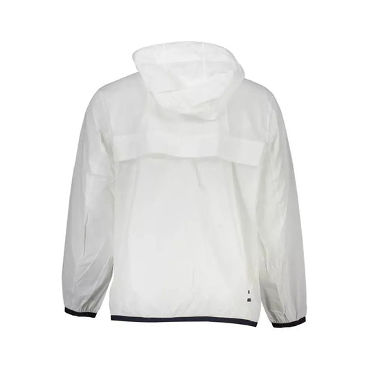 Tommy Hilfiger White Polyamide Men Jacket Tommy Hilfiger