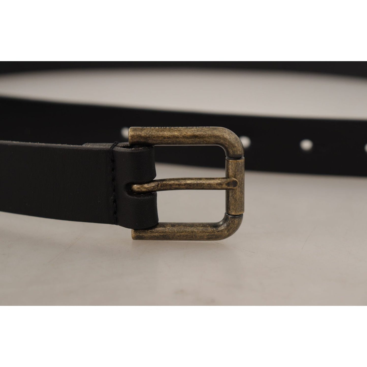 Dolce & Gabbana Elegant Italian Leather Belt Dolce & Gabbana