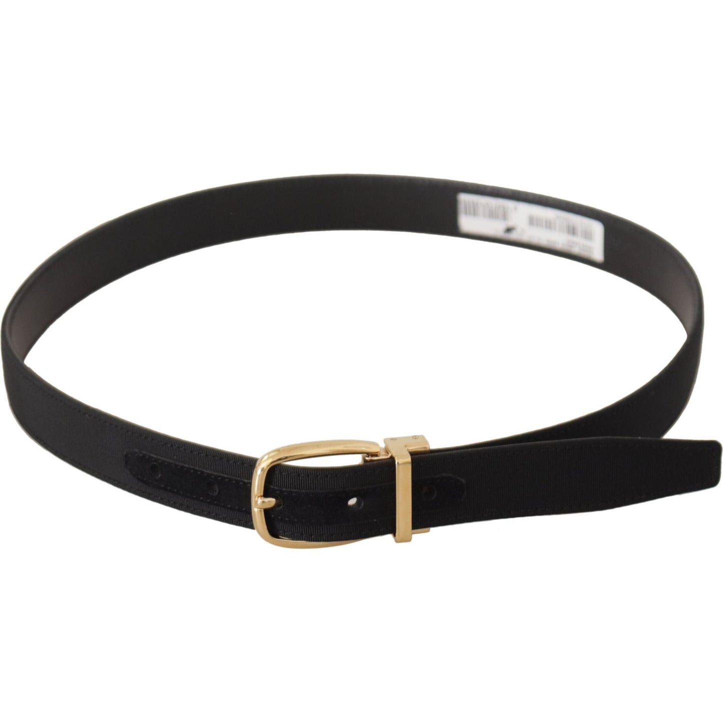 Dolce & Gabbana Elegant Black Leather Belt Dolce & Gabbana