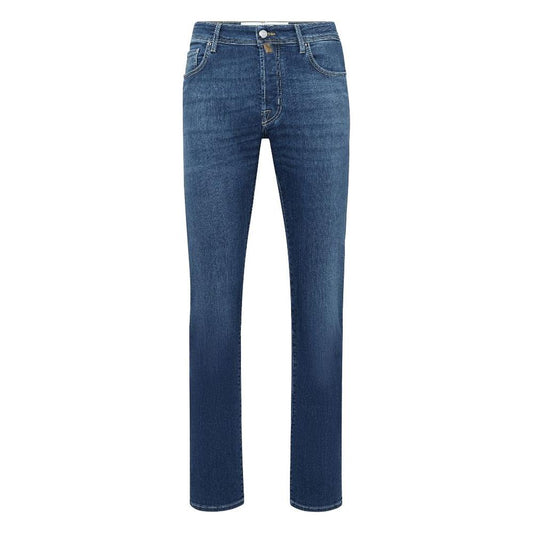 Slim Fit Blue Bard Stretch Jeans