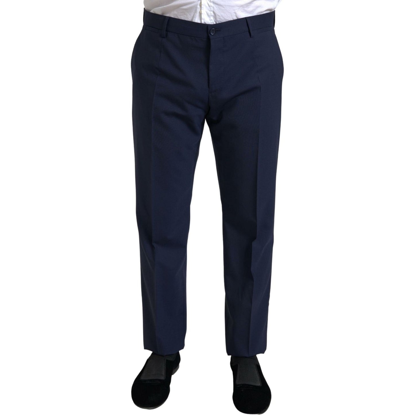 Dolce & Gabbana Elegant Blue Martini Slim Fit Two-Piece Suit Dolce & Gabbana