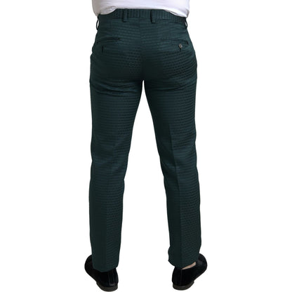 Dolce & Gabbana Green 3 Piece Single Breasted MARTINI Suit