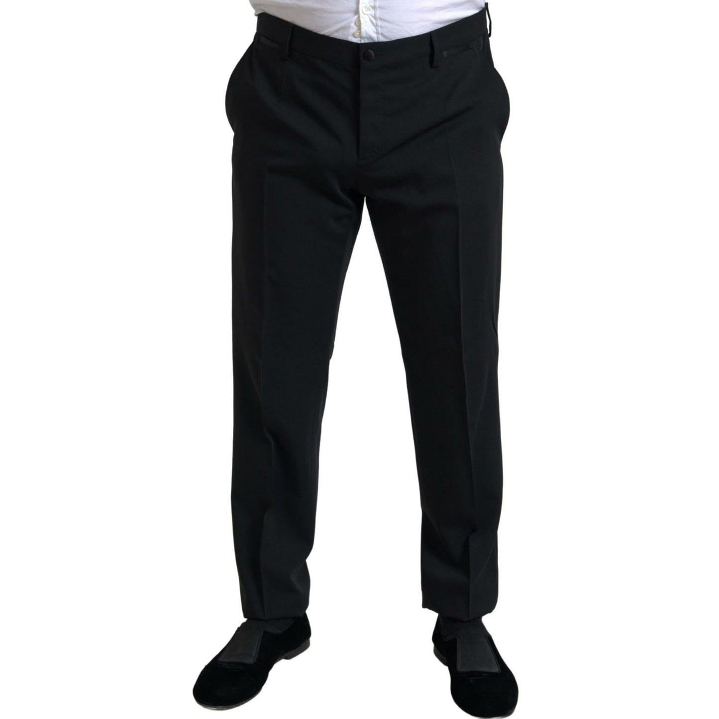Dolce & Gabbana Black 2 Piece Single Breasted MARTINI Suit