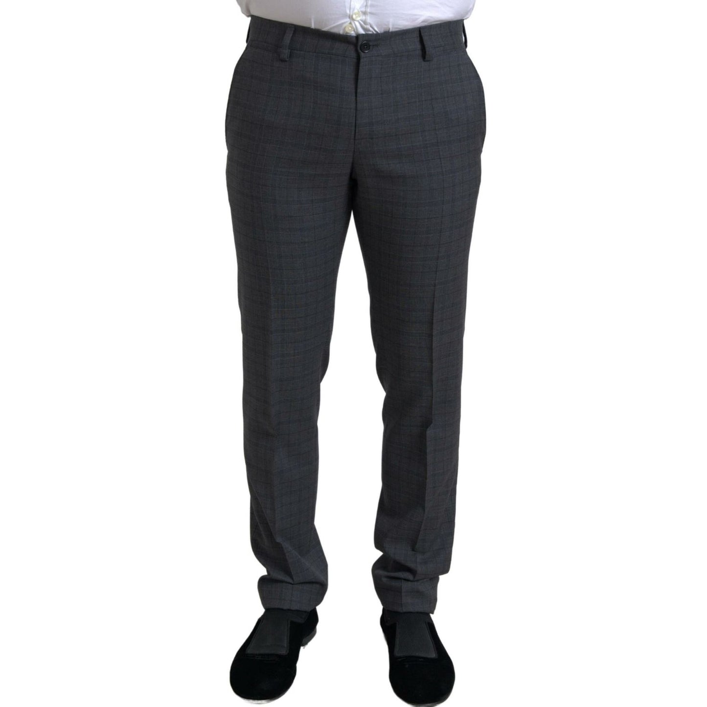 Dolce & Gabbana Gray 2 Piece Single Breasted MARTINI Suit