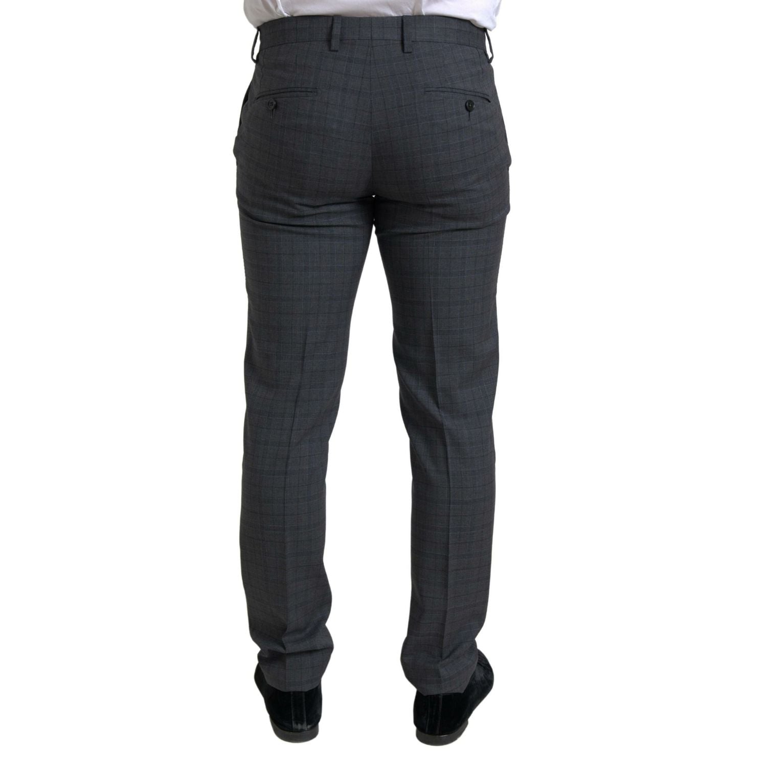 Dolce & Gabbana Gray 2 Piece Single Breasted MARTINI Suit