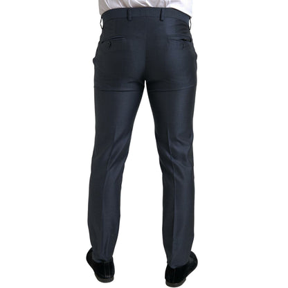 Dolce & Gabbana Blue 2 Piece Double Breasted MARTINI Suit