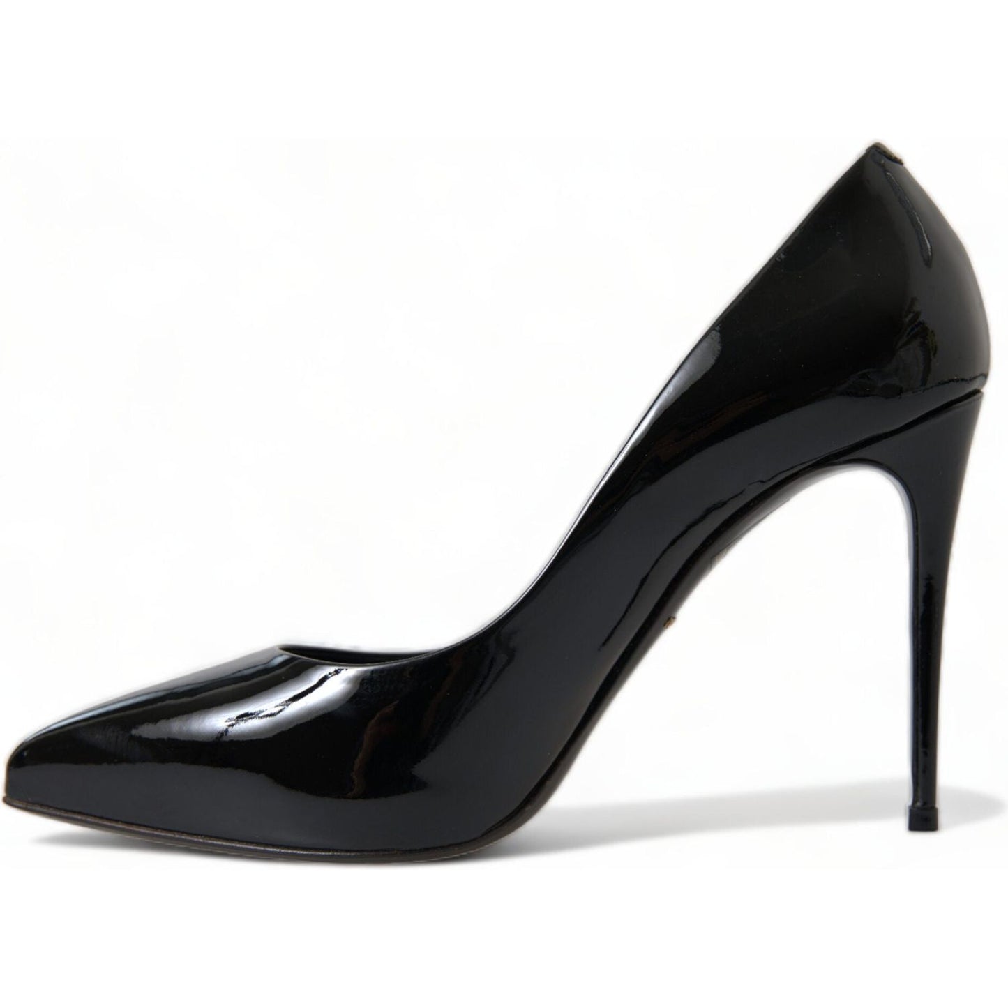 Dolce & Gabbana Elegant Black Patent Stiletto Heels Dolce & Gabbana