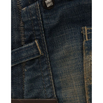 Costume National Blue straight leg jeans