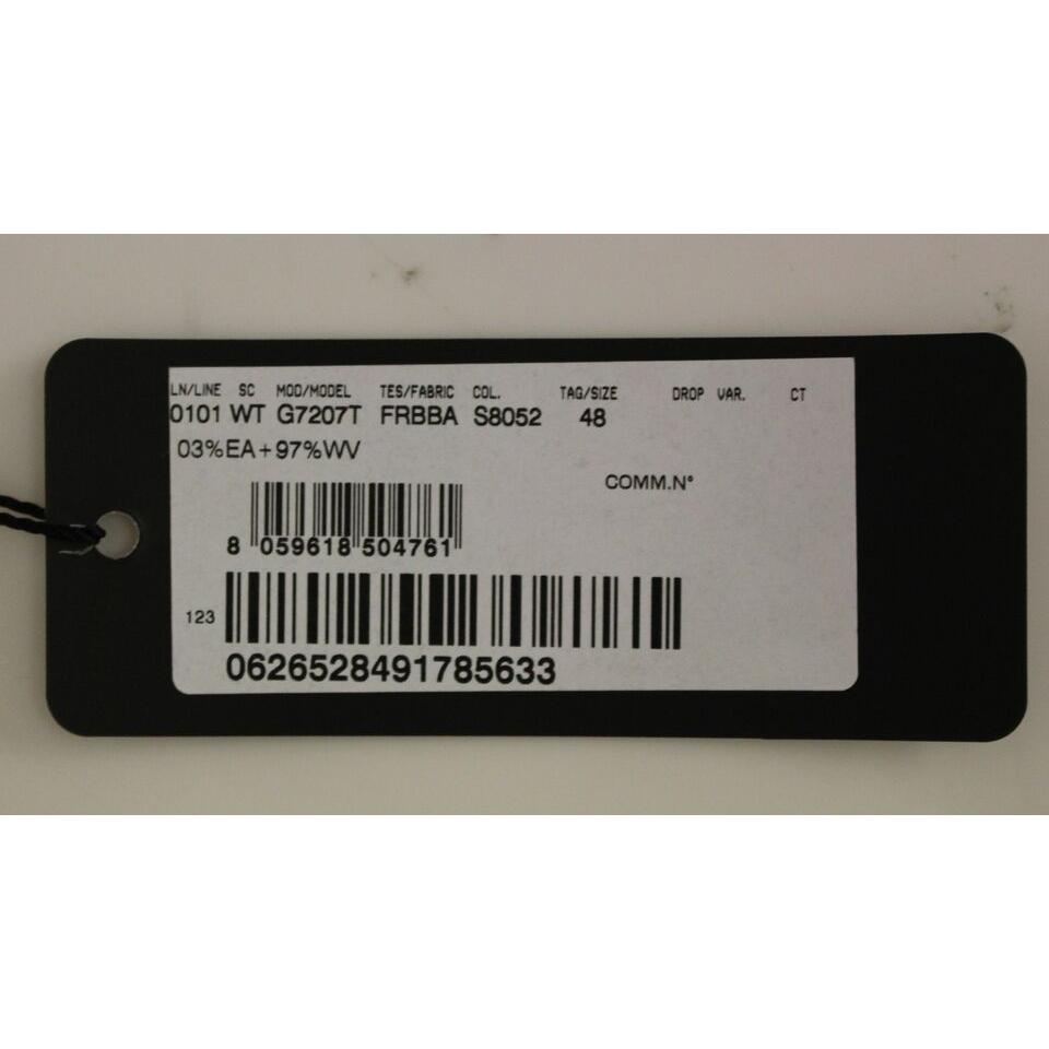 Dolce & Gabbana Gray Striped Wool Logo Vest Gilet Weste