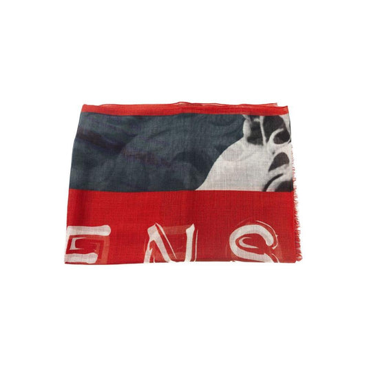 Trussardi Multicolor Wool Mens Scarf Trussardi