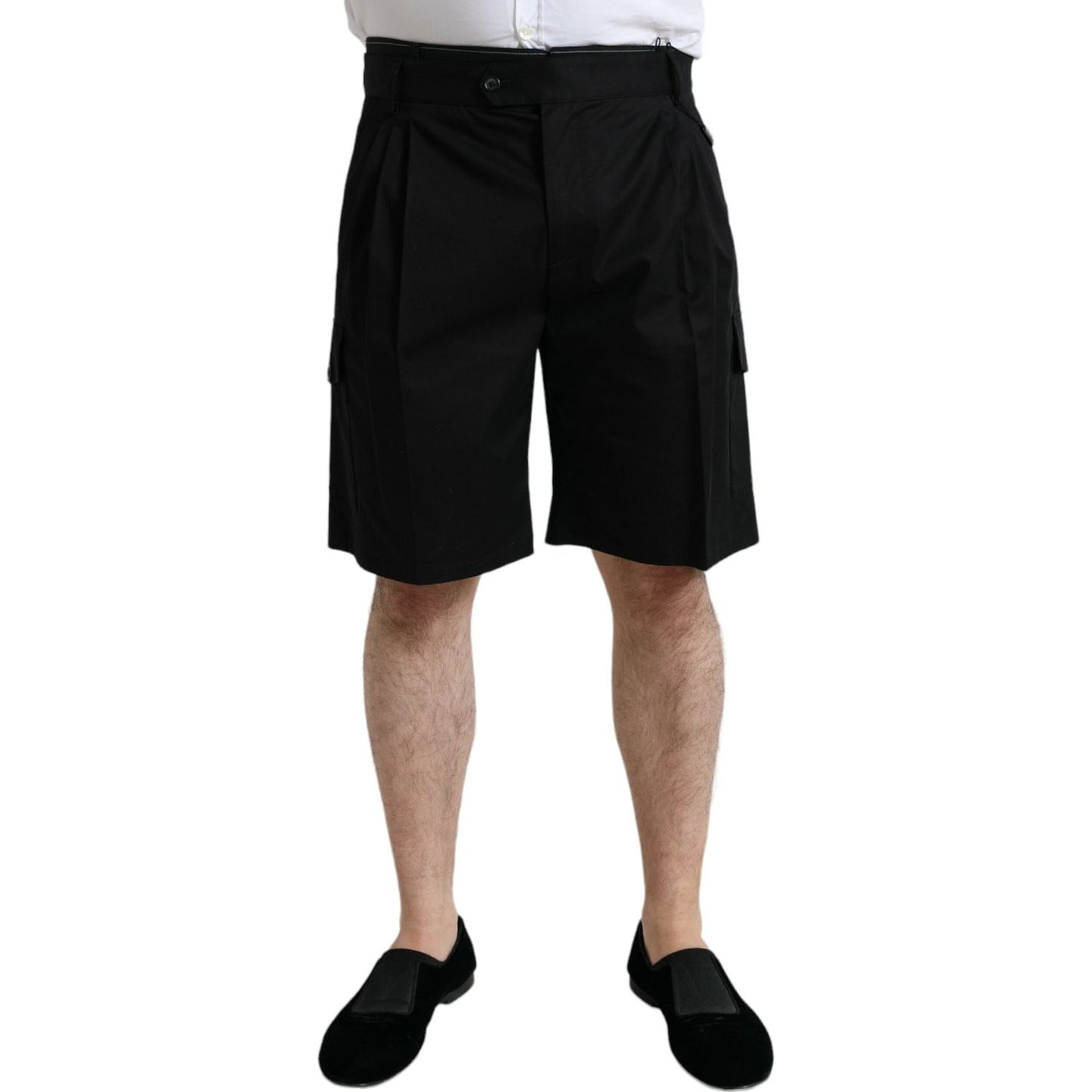 Dolce & Gabbana Sleek Designer Bermuda Cargo Shorts Dolce & Gabbana