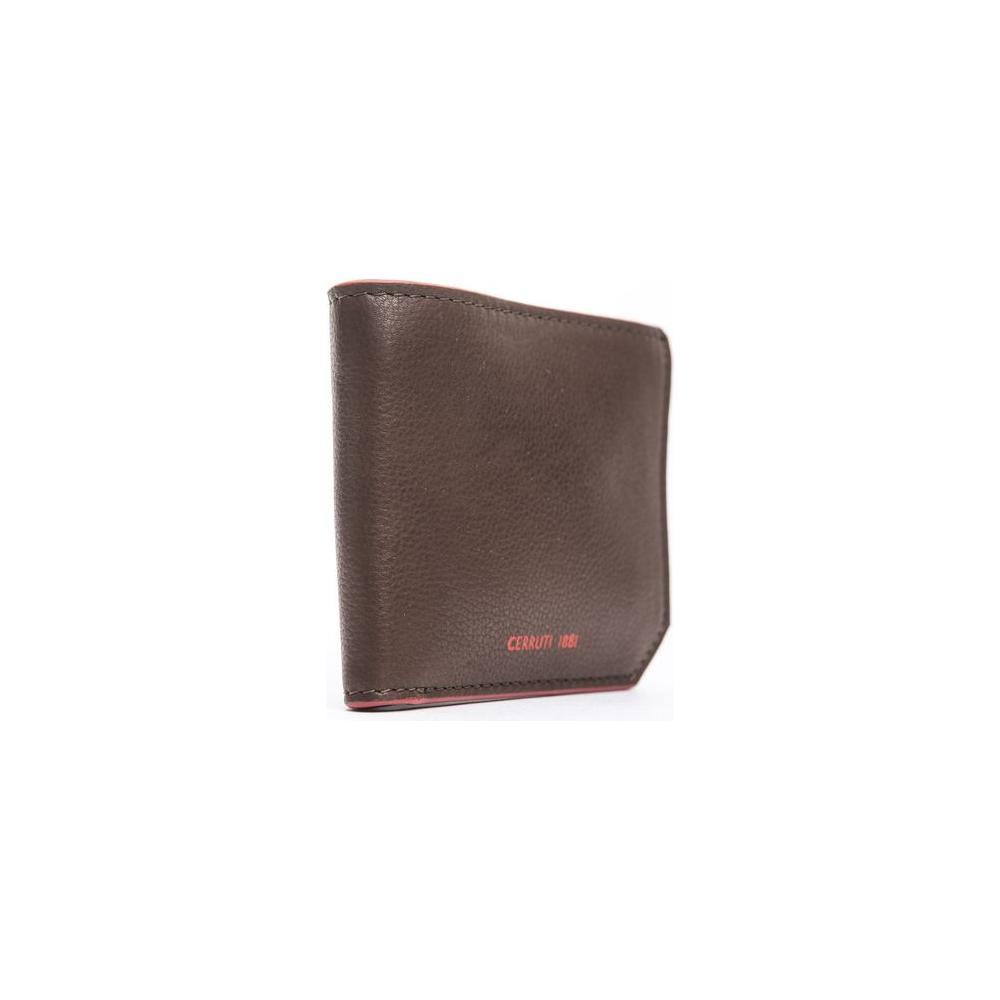 Cerruti 1881 Elegant Leather Wallet in Rich Brown Cerruti 1881