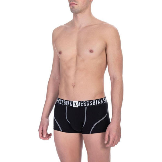 Bikkembergs "Black Cotton Men's Trunk Underwear Pack" MAN UNDERWEAR Bikkembergs