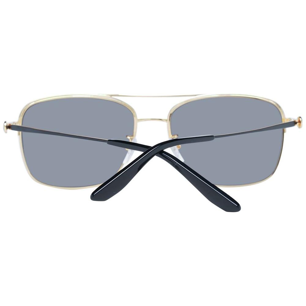BMW Gold Men Sunglasses BMW Light Slate Gray