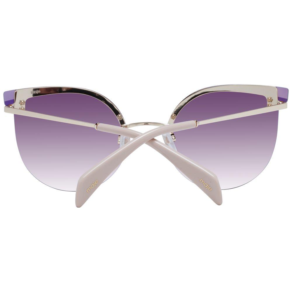 Maje Gold Women Sunglasses Maje Dark Gray