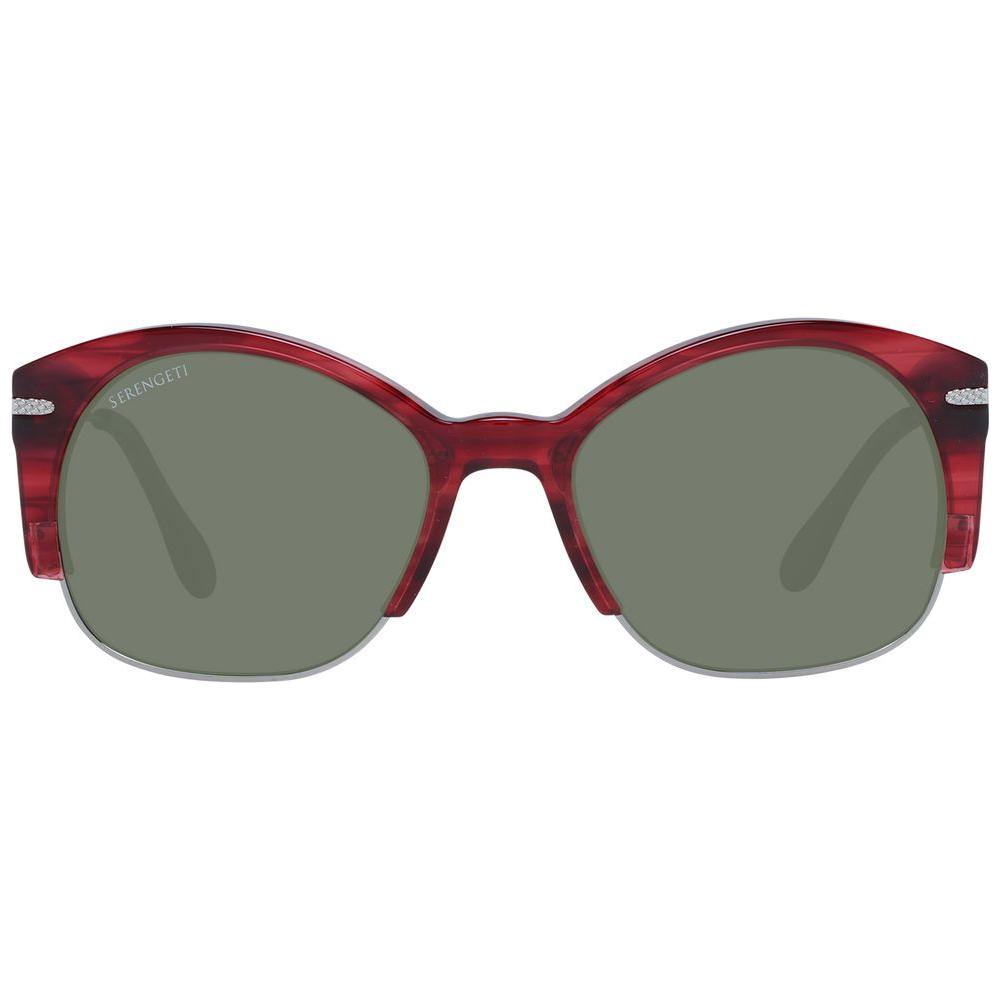 Serengeti Red Unisex Sunglasses Serengeti Dim Gray