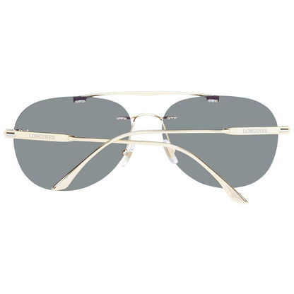 Longines Gold Metal Sunglasses Longines
