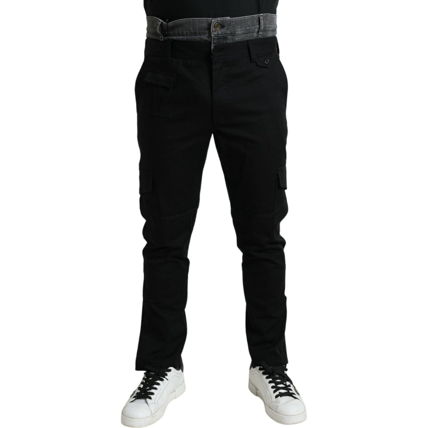 Dolce & Gabbana Elegant Skinny Cotton Stretch Joggers Dolce & Gabbana