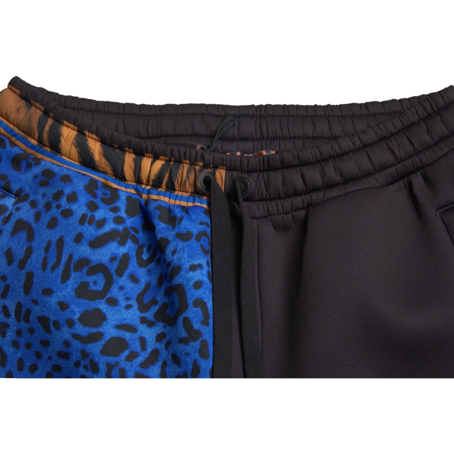 Dolce & Gabbana Elegant Tiger Print Joggers Dolce & Gabbana