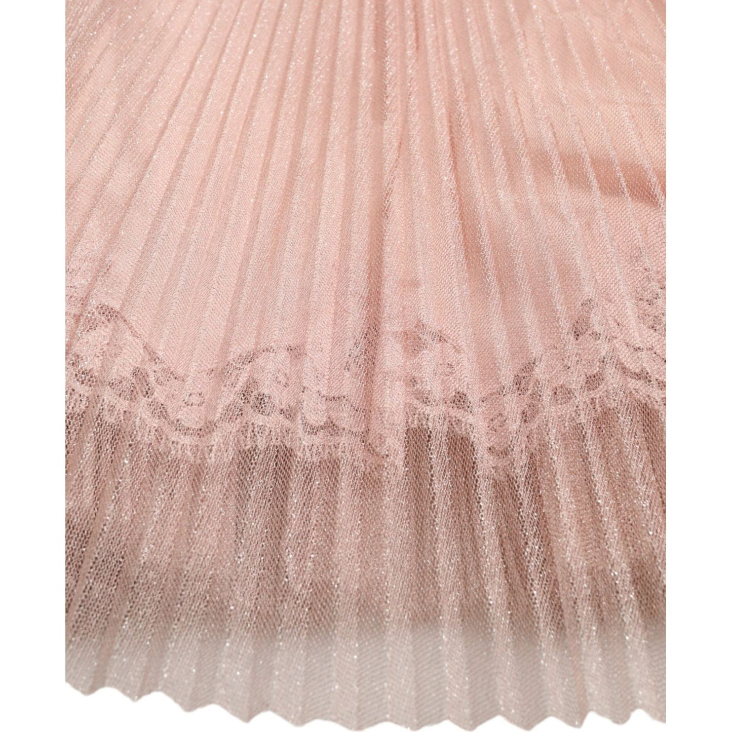 Dolce & Gabbana Elegant Asymmetrical Pink Tulle Dress Dolce & Gabbana