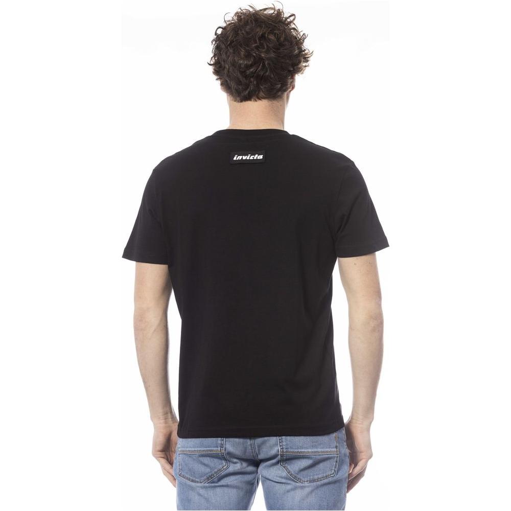 Invicta "Black Cotton Men T-Shirt" Invicta