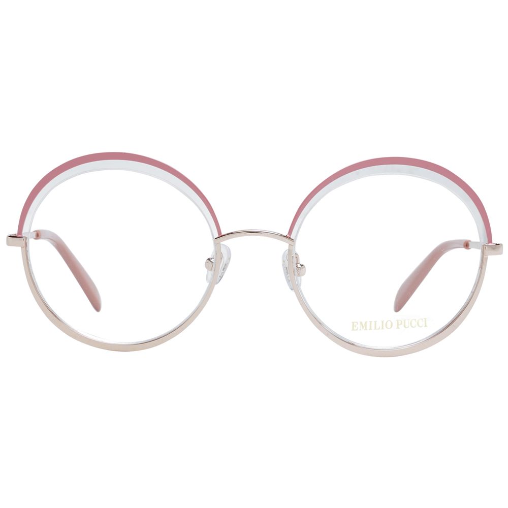 Emilio Pucci Pink Metal Glasses (Frames)