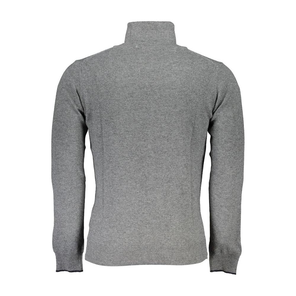 North Sails Gray Polyamide Men Sweater North Sails