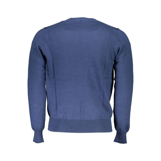 North Sails Blue Polyamide Men Sweater North Sails