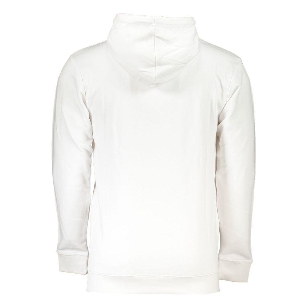 Cavalli Class White Cotton Men Sweater Cavalli Class