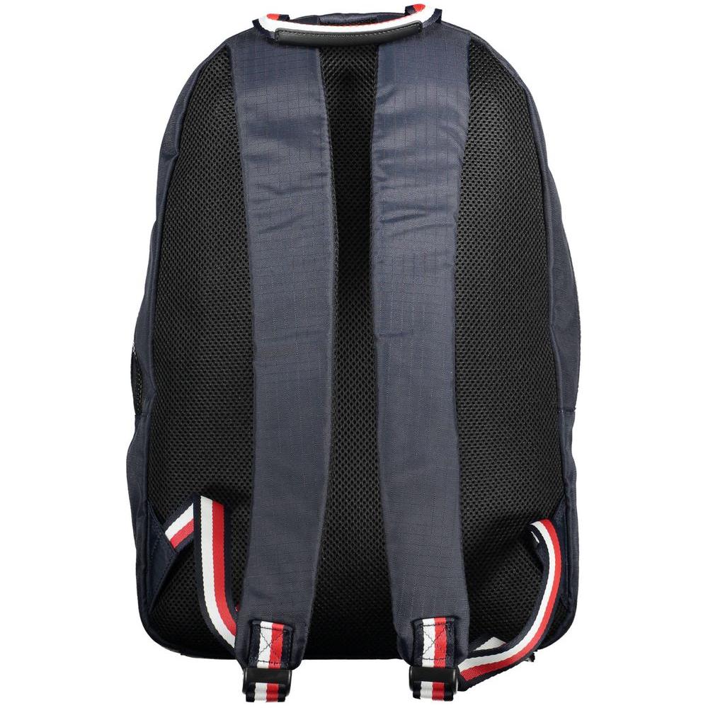 Tommy Hilfiger Blue Polyester Men Backpack Tommy Hilfiger