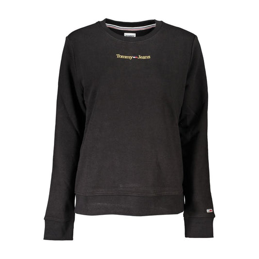 Tommy Hilfiger Black Cotton Women Sweater