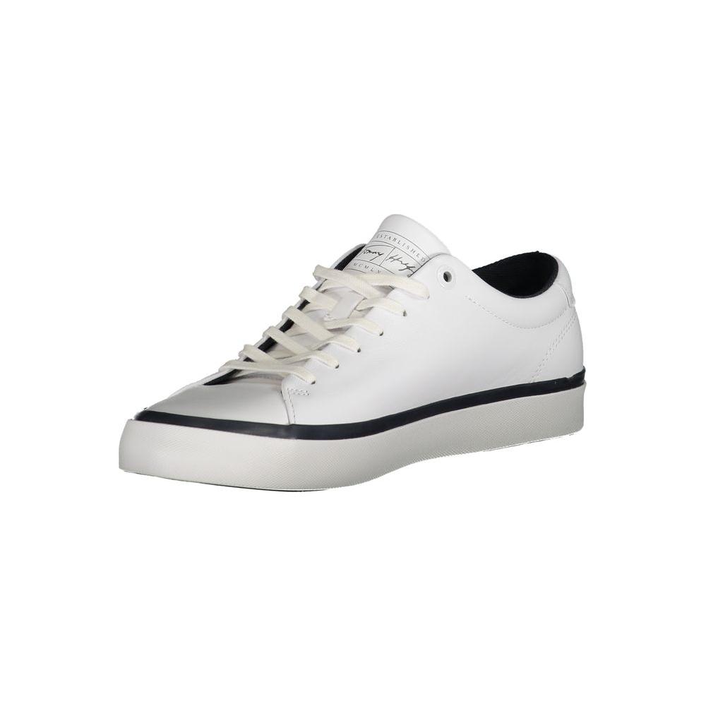 Tommy Hilfiger Elevate Your Game with Stylish White Sneakers Tommy Hilfiger