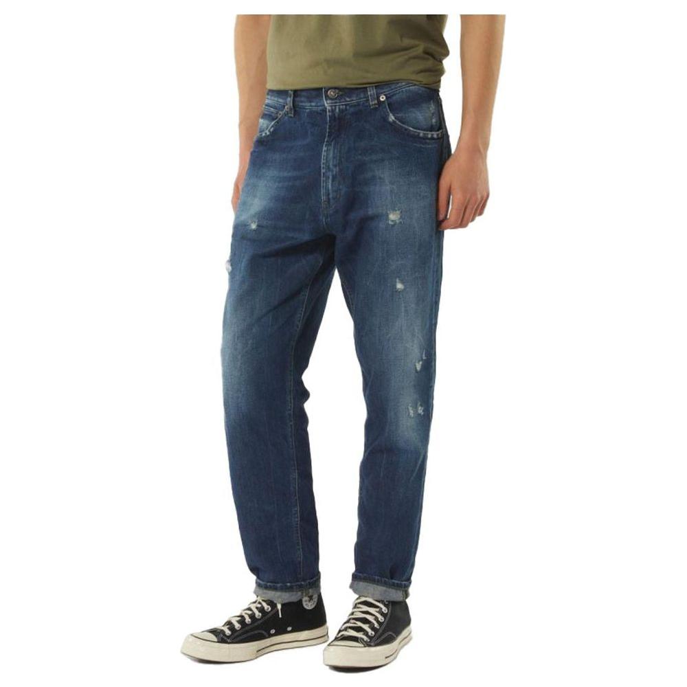 Chic Dondup Paco Denim with Unique Green Stitching Dondup