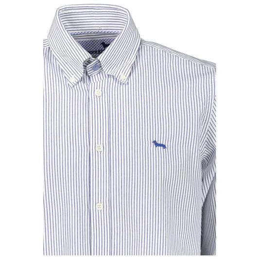 Harmont & Blaine Elegant Striped Button-Down Cotton Shirt Harmont & Blaine