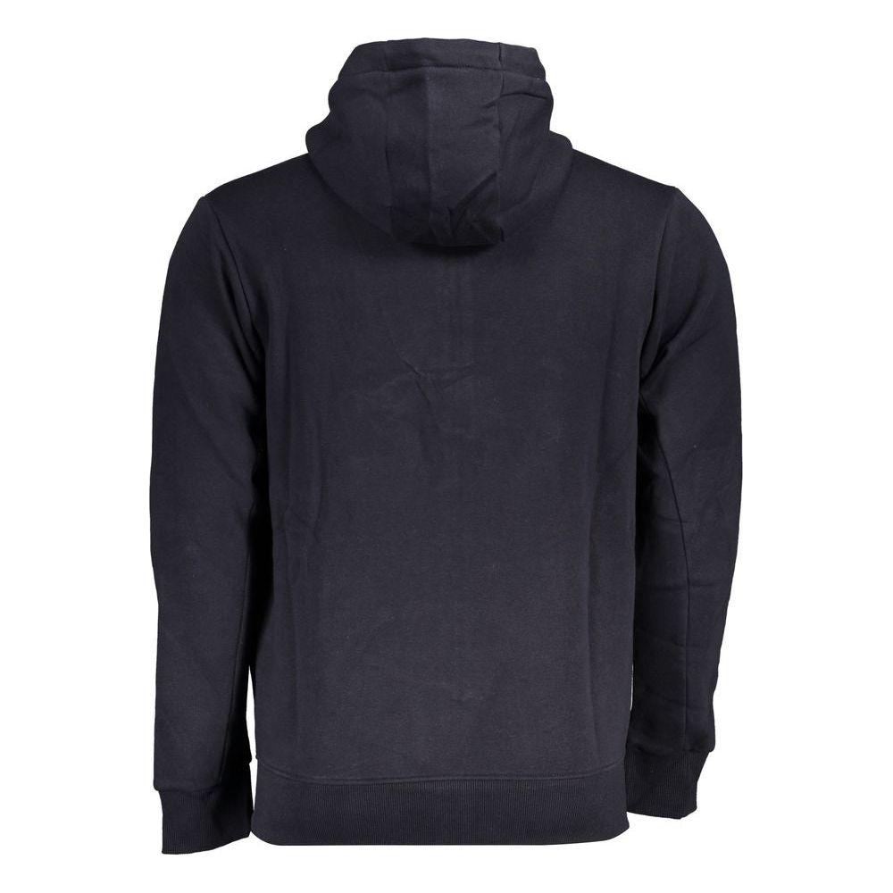 U.S. Grand Polo Chic Blue Hooded Fleece Sweatshirt U.S. Grand Polo