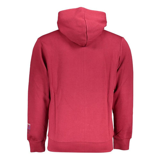 U.S. Grand Polo Chic Pink Fleece Hooded Sweatshirt U.S. Grand Polo