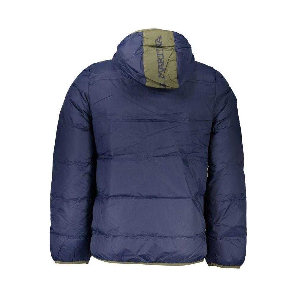 La Martina Chic Blue Lightweight Hooded Jacket La Martina