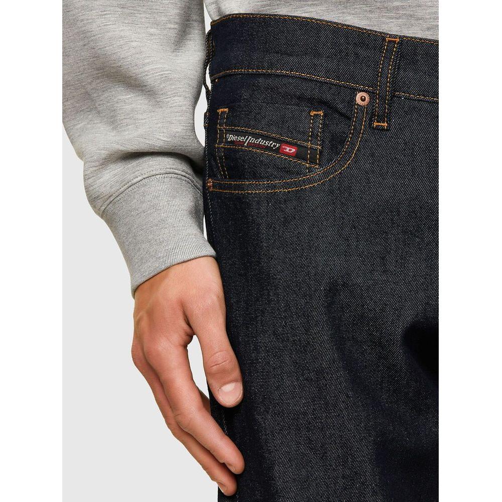 Diesel Blue Lyocell Jeans & Pant Diesel Light Gray