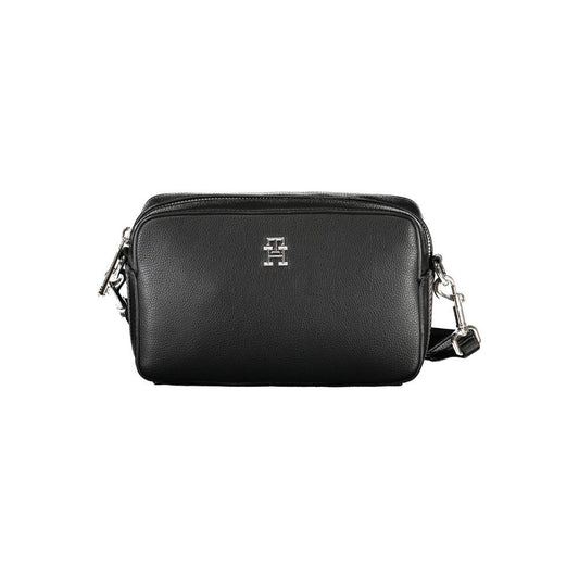 Tommy Hilfiger Black Polyester Handbag Tommy Hilfiger